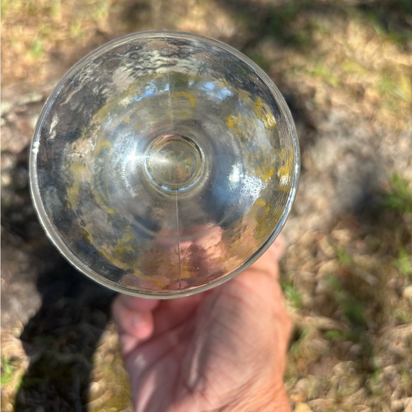 Vintage Smiley Face Goblet Beer Glass Excellent Condition 70s - Picture 4 of 8